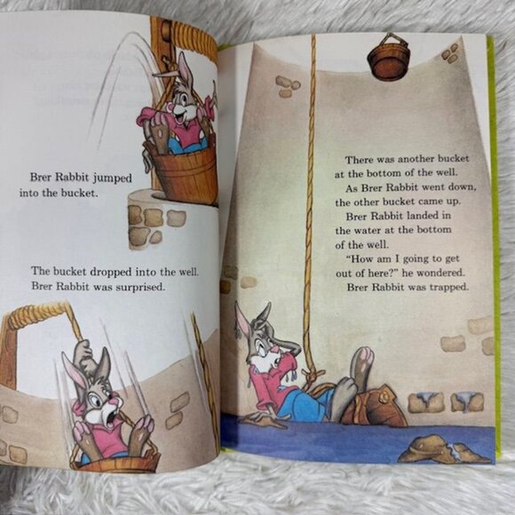 Vintage Set of 3 Disney Brer Rabbit Children's Books - Picture 12 of 13